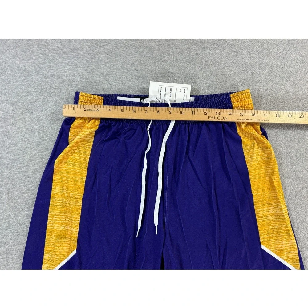 NWT‎ East Carolina Pirates Basketball Practice Shorts (Men's Large) Purple